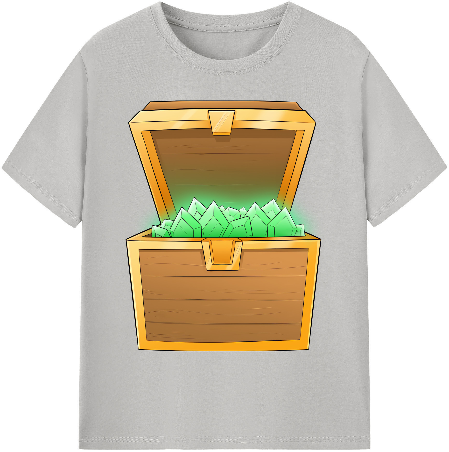 （画像用） マインクラフト ブロックの世界 Minecraft MC Block world 綿100％ メンズ半袖Tシャツ｜肌触りやわらか＆通気性
