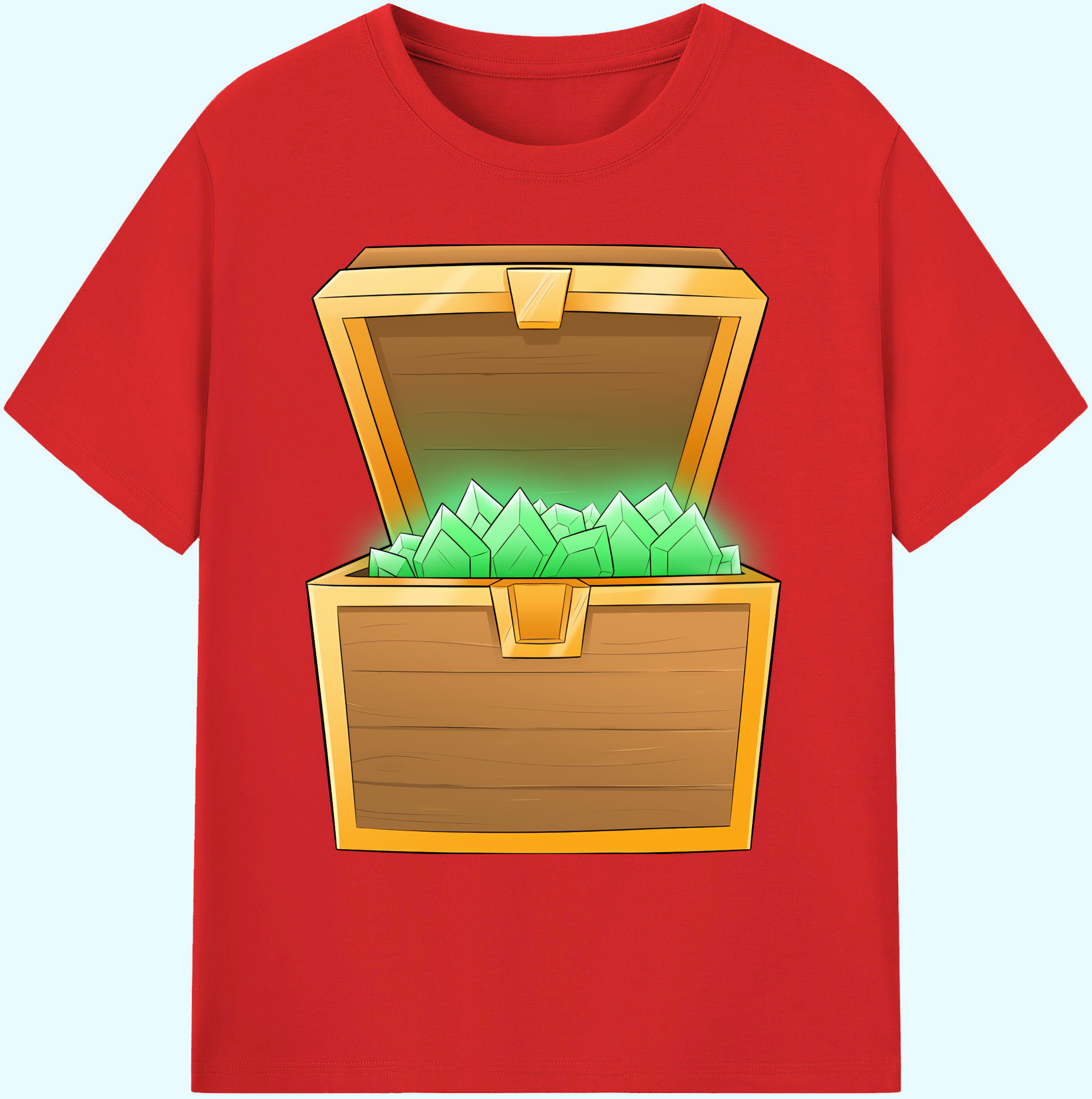 （画像用） マインクラフト ブロックの世界 Minecraft MC Block world 綿100％ メンズ半袖Tシャツ｜肌触りやわらか＆通気性