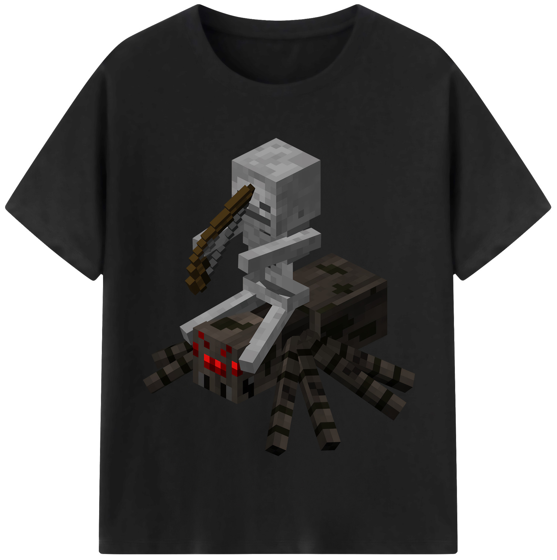 （画像用） マインクラフト ブロックの世界 Minecraft MC Block world レディースカジュアルプリントTシャツ（綿100％）