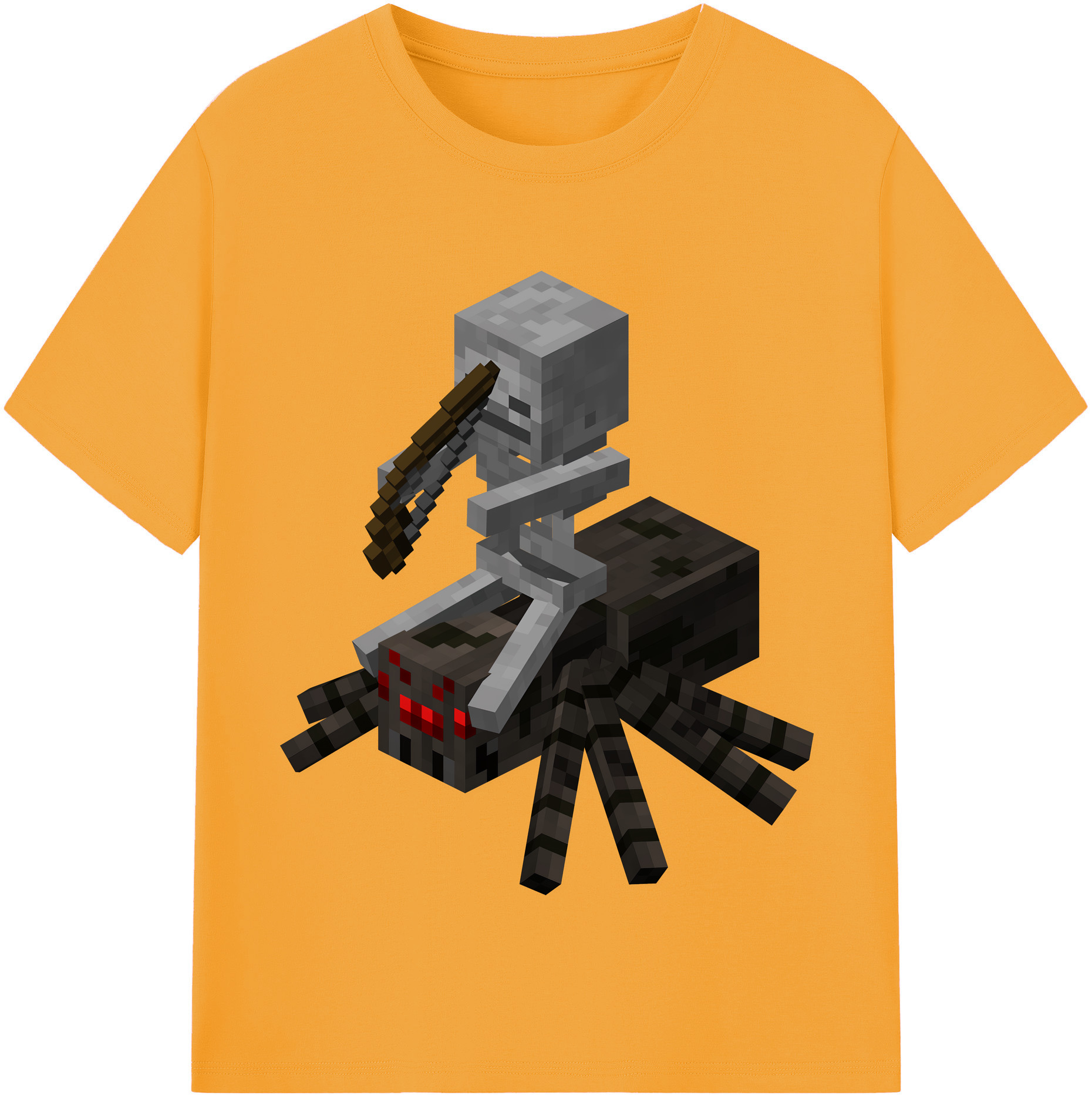 （画像用） マインクラフト ブロックの世界 Minecraft MC Block world レディースカジュアルプリントTシャツ（綿100％）