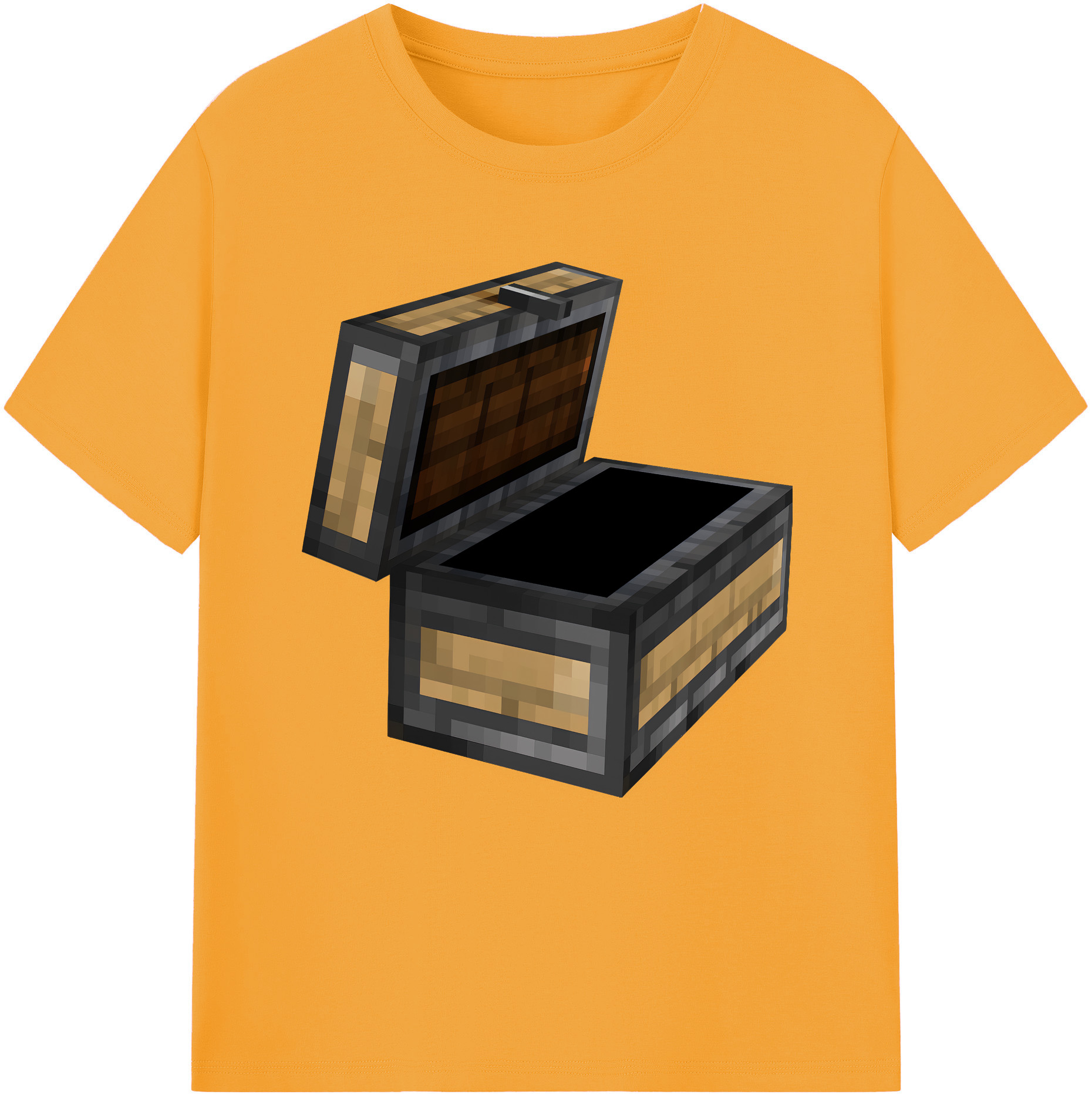 （画像用） マインクラフト ブロックの世界 Minecraft MC Block world レディースカジュアルプリントTシャツ（綿100％）