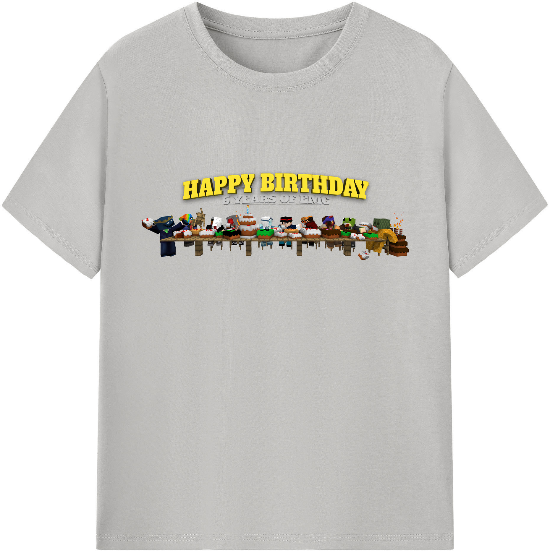 （画像用） マインクラフト ブロックの世界 Minecraft MC Block world レディースカジュアルプリントTシャツ（綿100％）