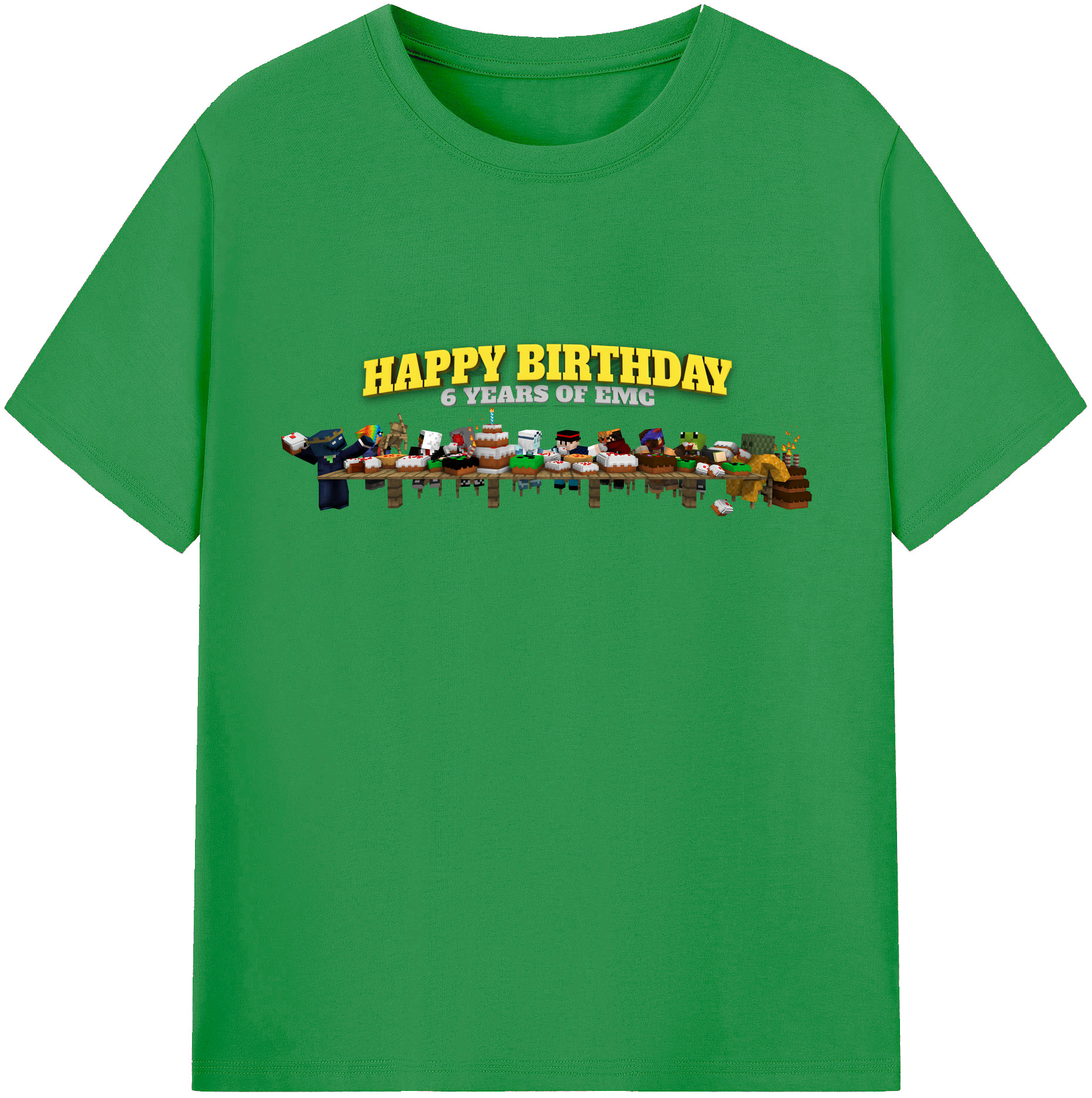 （画像用） マインクラフト ブロックの世界 Minecraft MC Block world レディースカジュアルプリントTシャツ（綿100％）